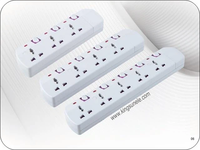 Uniwersalny przedłużacz z przełącznikiem