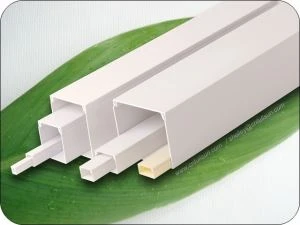 Kanały PVC Łatwa instalacja Mini szyny do kabli elektrycznych